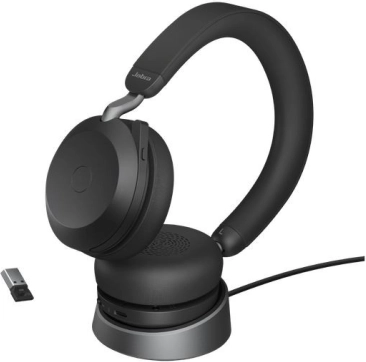 Jabra Evolve2 75 Wireless Headphones with Active Noise Cancellation