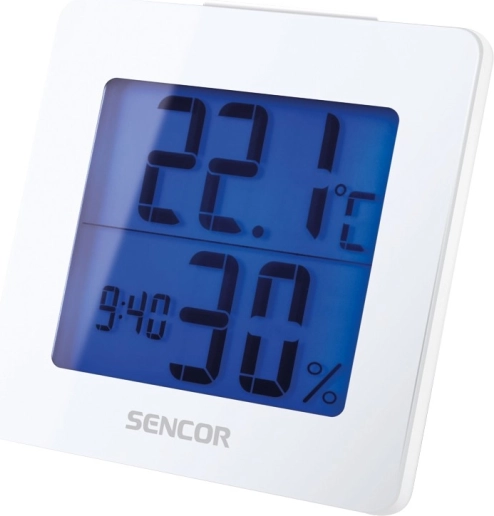 Digitale thermometer met alarm en vochtigheidsmeting
