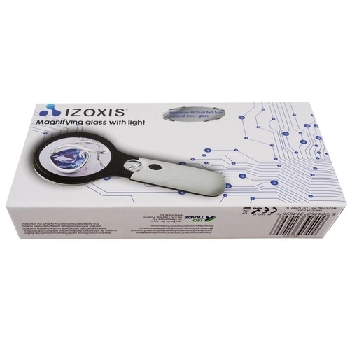 Ergonomische Lupe mit LED-Beleuchtung Izoxis