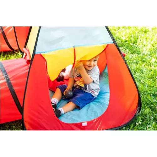 Kinderspeeltent 3in1 Tipi + Tunnel + Huisje