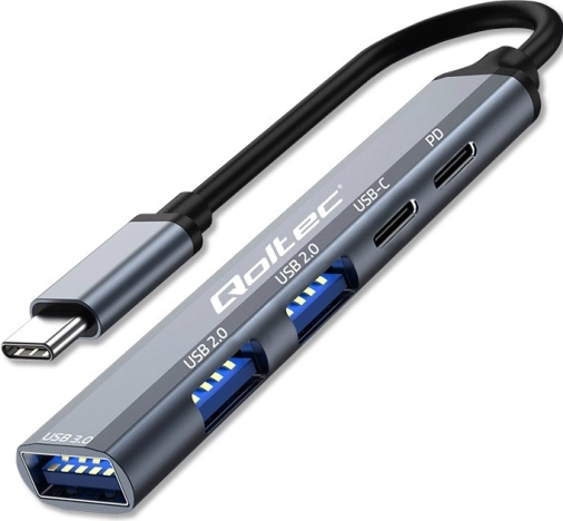 USB‑C Hub 5‑in‑1 mit PD, USB‑C, USB 3.0 und 2× USB 2.0