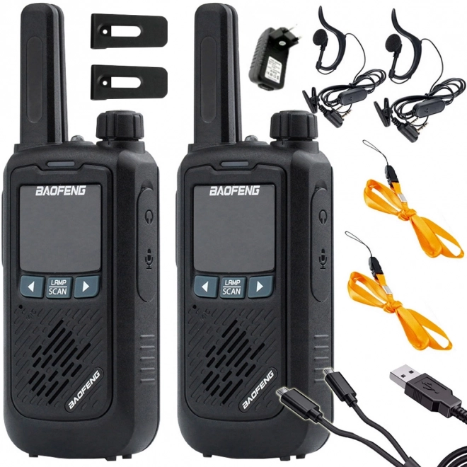Ensemble de talkies-walkies Baofeng pour communication