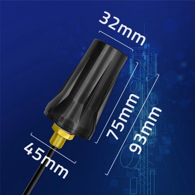 Antenne 4G LTE Dual 7dBi voor buitengebruik