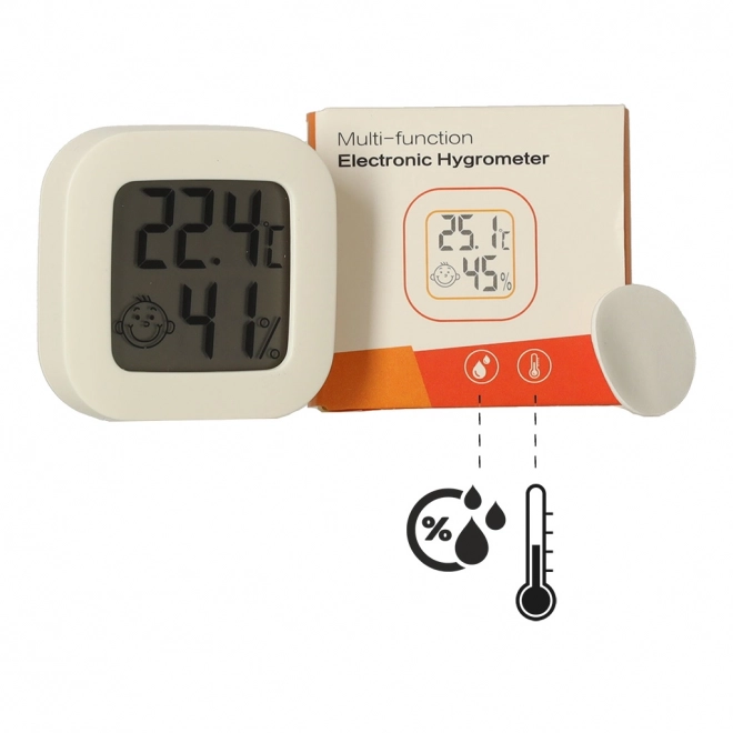 Hygrometer en kamertemperatuurmeter LCD
