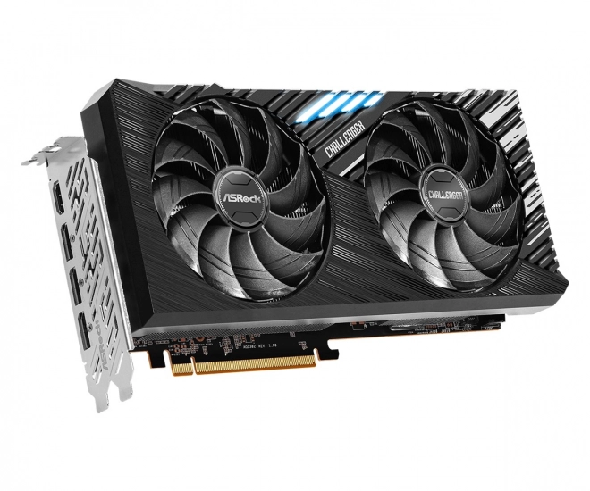 Graphics Card ASRock Radeon RX 7800 XT Challenger OC 16G