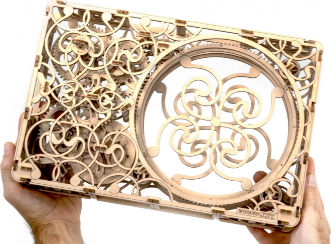 Mechanisch schilderij - houten 3D-puzzel