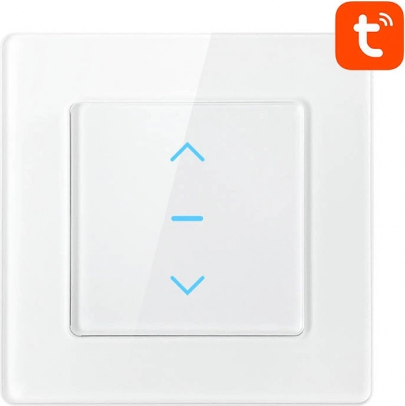 Interrupteur intelligent Wi‑Fi pour volets Avatto, blanc
