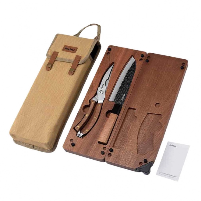 Set Keukengerei Nextool voor buiten koken