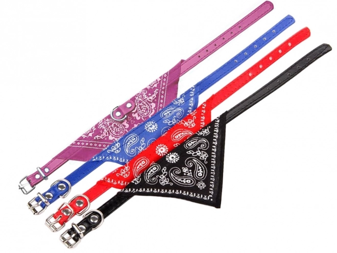Stylisches Halsband mit Bandana für Hunde und Katzen