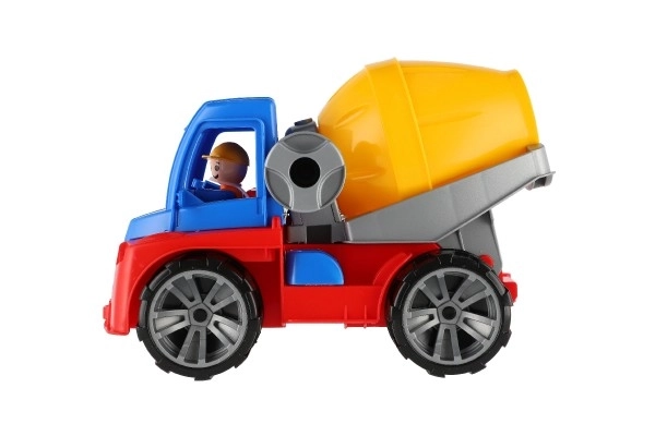 Kleurige speelgoedauto - cementmixer 29 cm