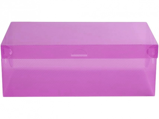 Meer kleurige doorzichtige schoenendozen 10 stuks
