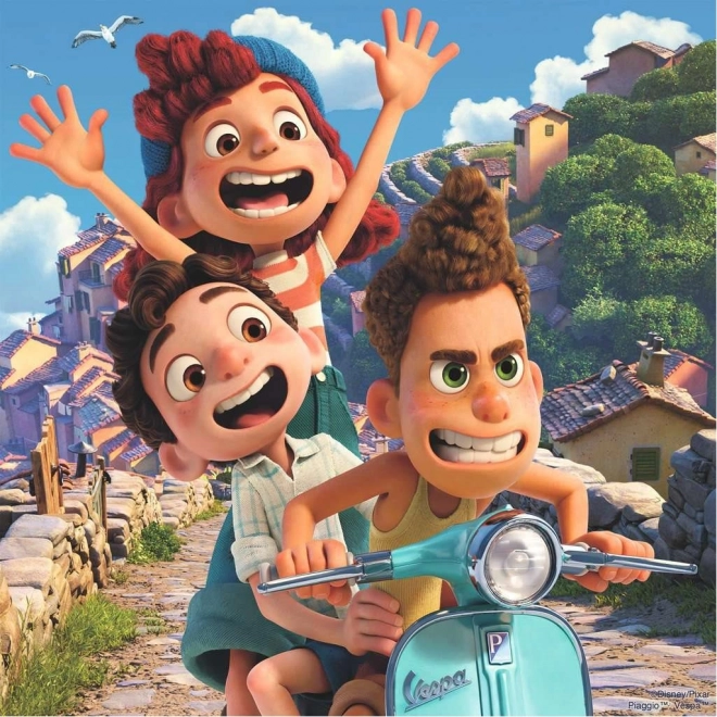 Disney Pixar: Luca puzzel 3x49 stukjes