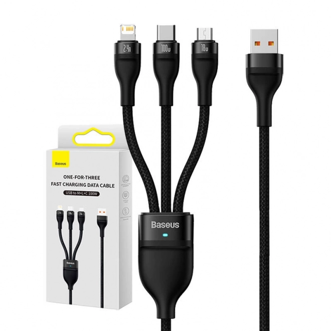 USB-kabel Baseus Flash Series 3v1
