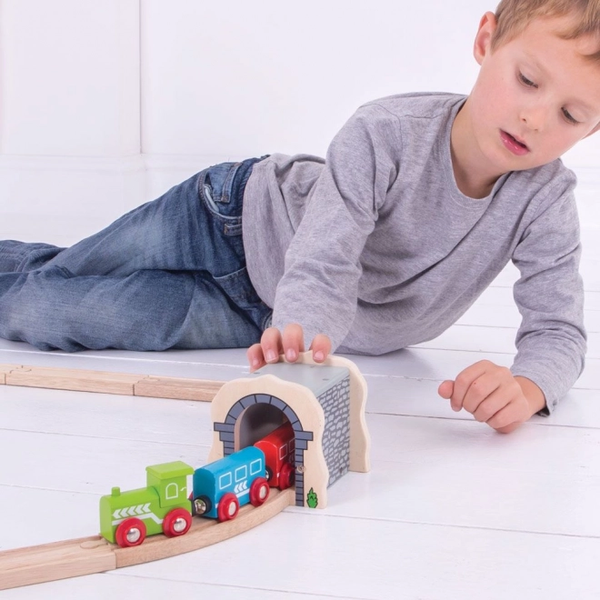 Bigjigs Rail Stenen Spoortunnel