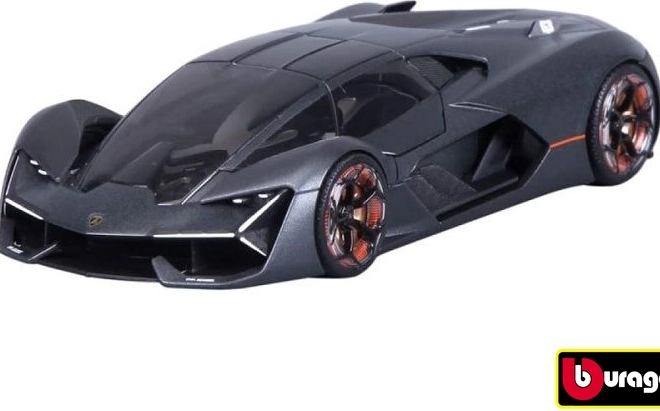 Metalen modelauto Bburago 1:24 Lamborghini Terzo Millenio grijs