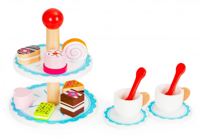 Houten taartset Ecotoys