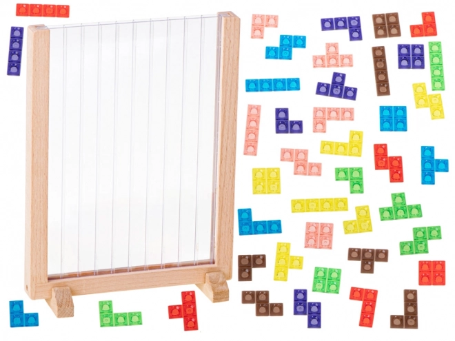 Jeu debout puzzle tetris