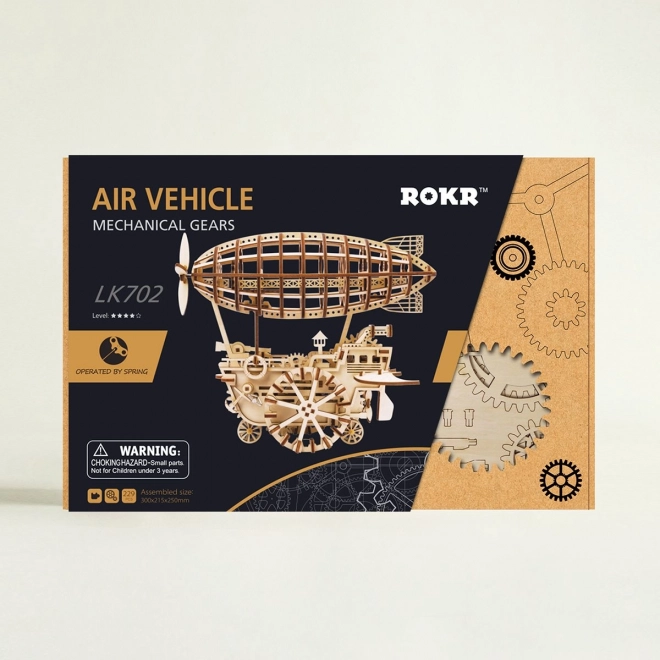 Luchtschip - 3D houten bouwpakket