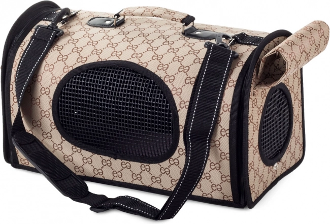 Textielen transporttas voor honden en katten 40,5 × 23,5 × 22,5 cm