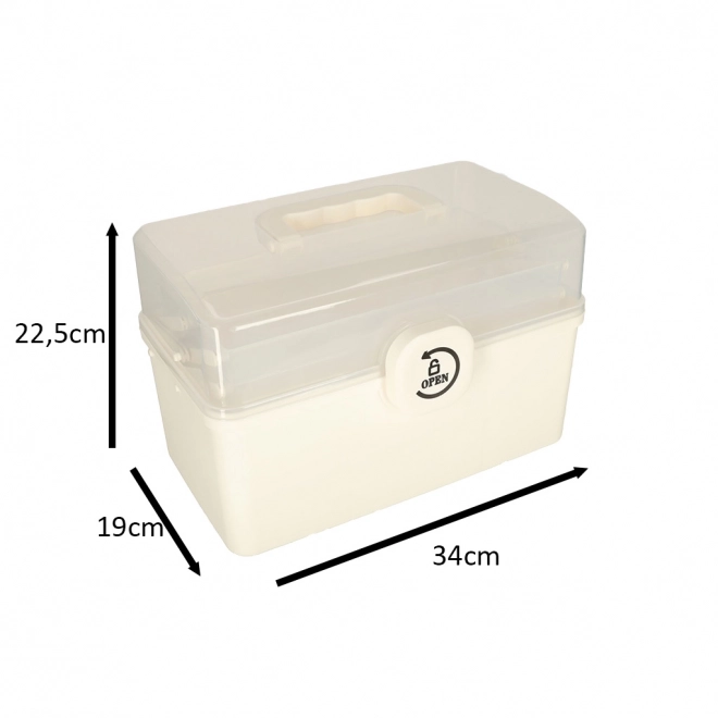 Organizer voor medicijnen 34x19x22,5cm