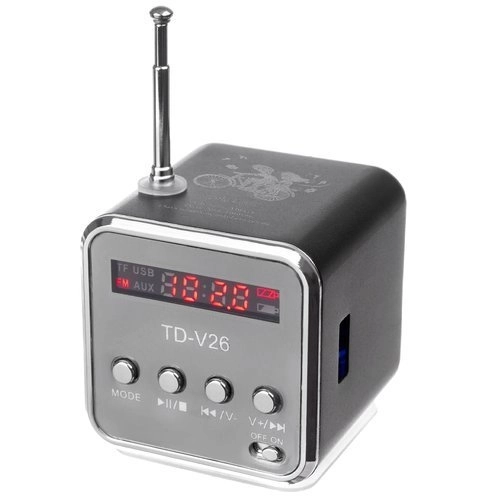 Mini draadloze luidspreker met radio