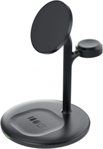 MagScape magnetisches kabelloses 3-in-1 Ladegerät MagSafe schwarz
