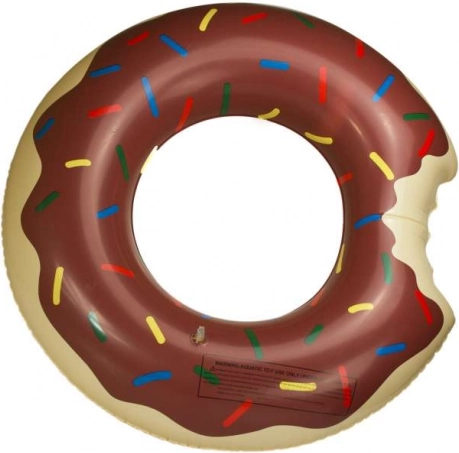 Stijlvolle donut met hapje