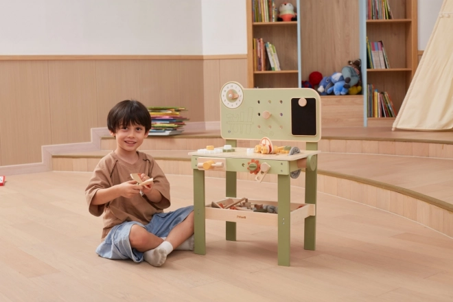 Houten werkbank