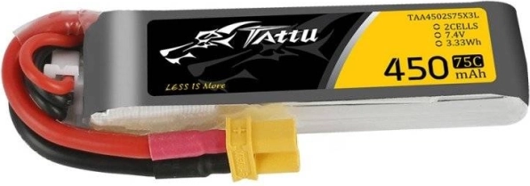Tattu LiPo-accu 450mAh 7,4 V 75C