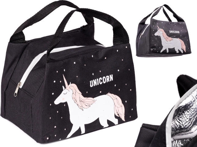 Insulated lunch bag with fox motif – Unicorn