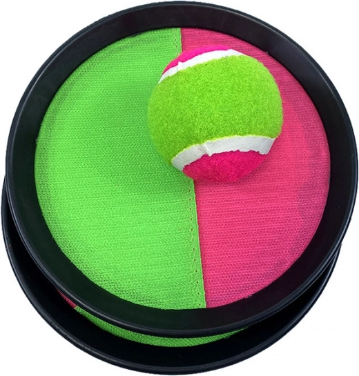 Velcro Catch Ball Game Set with Paddle and Ball