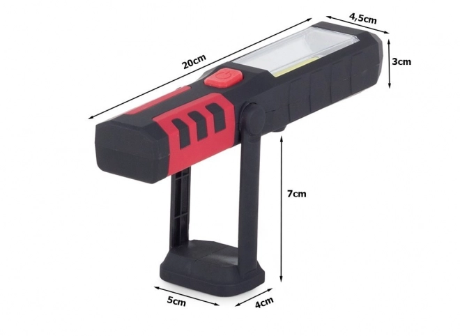 Oplaadbare LED COB werklamp 3-in-1