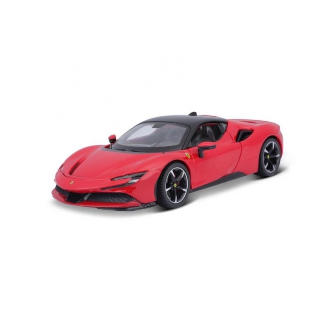 Bburago 1:24 Ferrari Top SF90 Stradale Rood