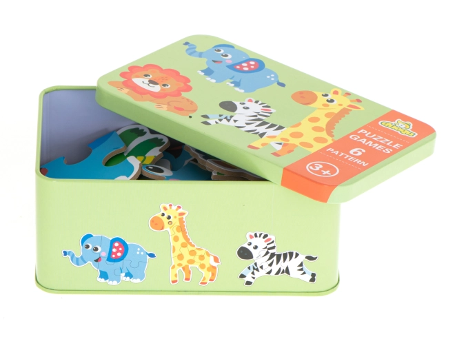 Durable tin box for travel