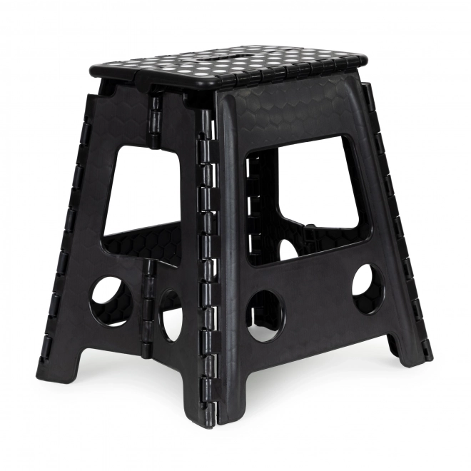 Opvouwbare kruk, 1-traps plastic kruk, 39 cm