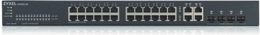 Zyxel GS1920-24 v2 commutateur intelligent géré 24×Gb + 4×Gb, autonome ou NebulaFlex Cloud