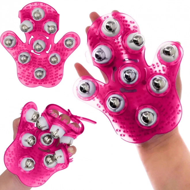 Anti-Cellulite Massage Glove with 360° Metal Balls