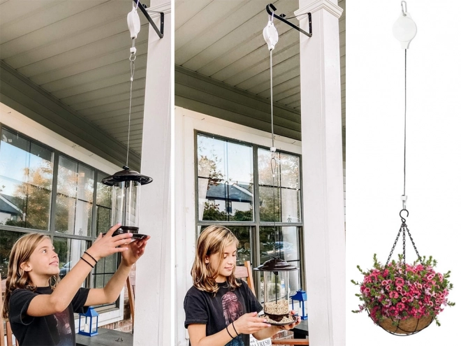 Adjustable Plant Hook with Extendable Handle