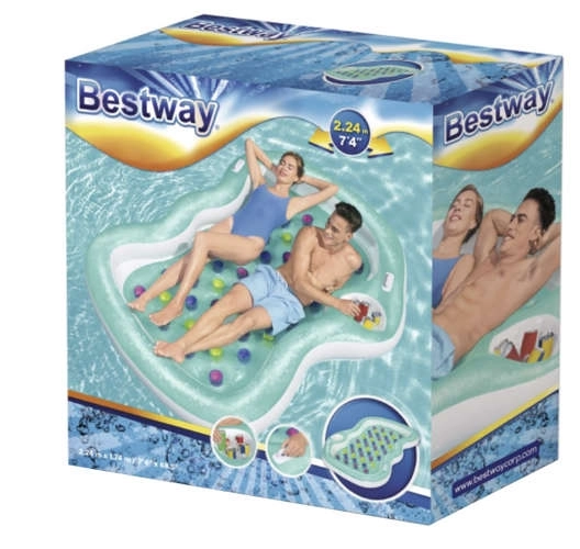 Matelas gonflable double - BESTWAY 43045