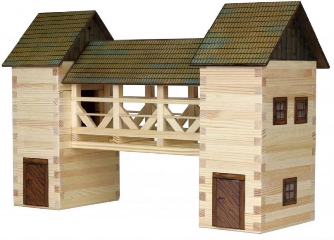 Houten lijmconstructieset Brug WALACHIA