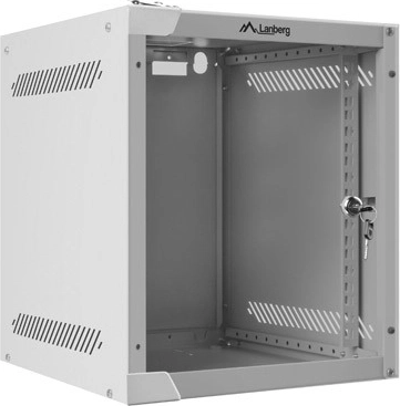 Lanberg 10-inch wandgemonteerde netwerkkast 6U 280x310mm grijs