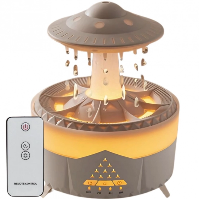 Luftbefeuchter und aromatischer Diffusor in UFO-Form