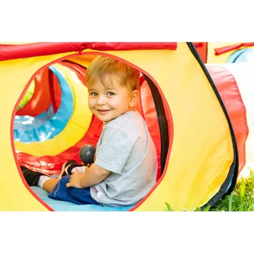 Kinderspeeltent 3in1 Tipi + Tunnel + Huisje
