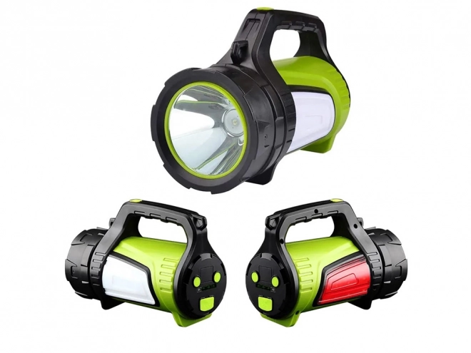 Rechargeable LED Flashlight with Power Bank
