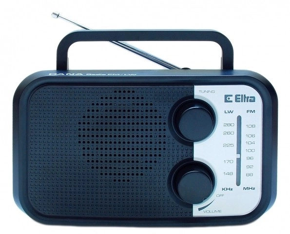 Tragbares Radio DANA Modell 206 weiß
