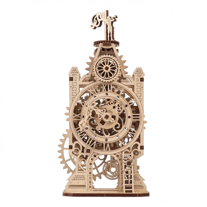 Puzzle mécanique en bois 3D Ugears Tour de l'Horloge