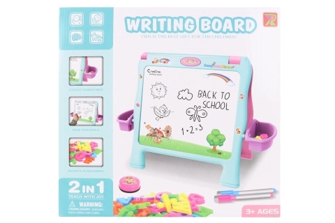 Magnetisch bord 2-in-1 met accessoires