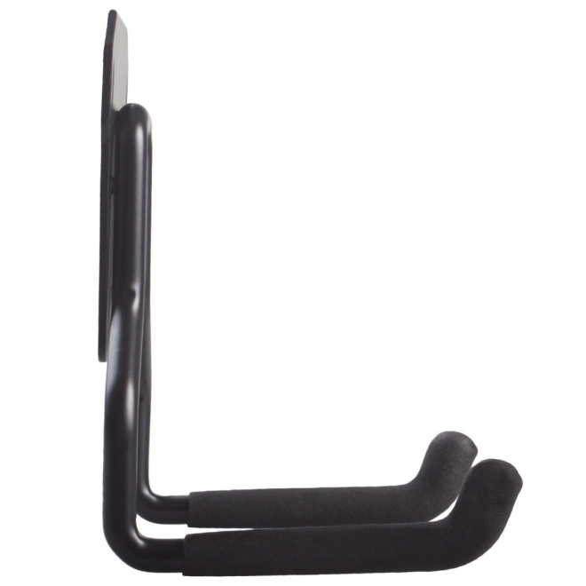Wandhouder voor garage, metalen, zwart