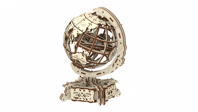 Wooden City 3D puzzel Globus 231 onderdelen