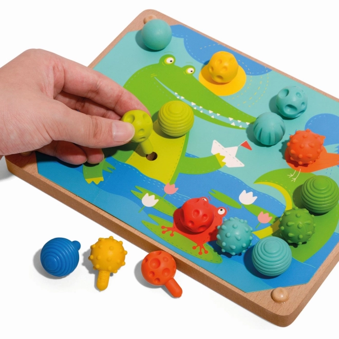 Mozaïek en naaien met pinnetjes